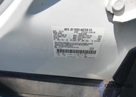 2013 Ford Explorer Limited z USA, uszkodzony, nr VIN 1FM5K7F84DGA10142